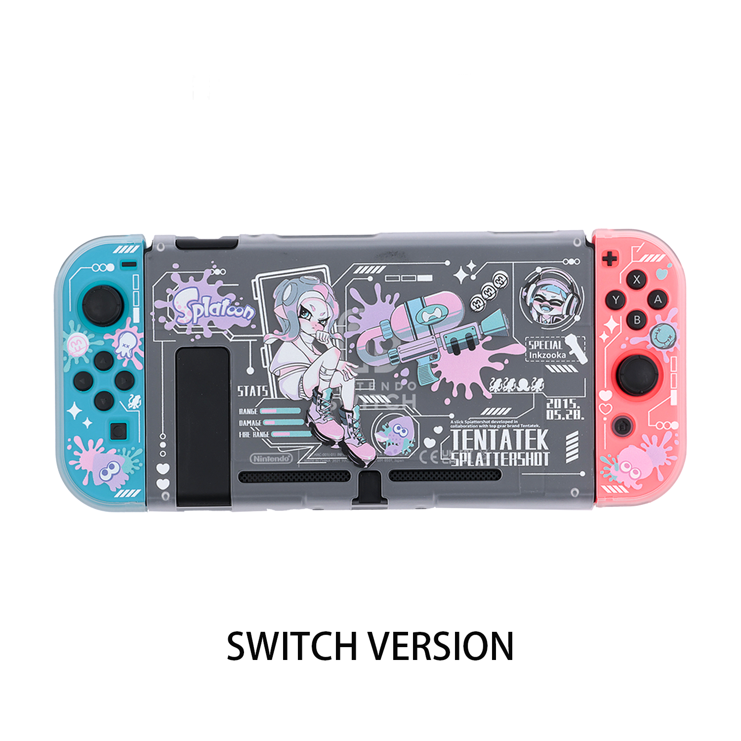 BlingKiyo Splatoon Nintendo Switch / OLED / SWITCH 2 Protective Shell & Dock Cover
