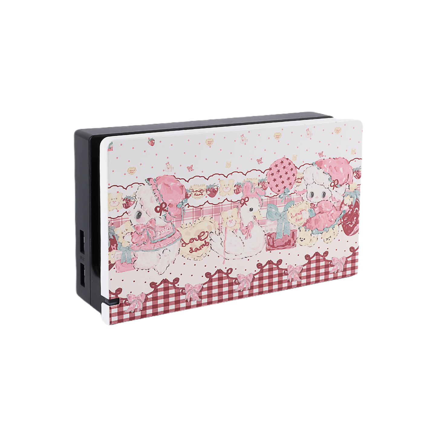 BlingKiyo Strawberry Sheep Nintendo Switch/Oled Protective Shell