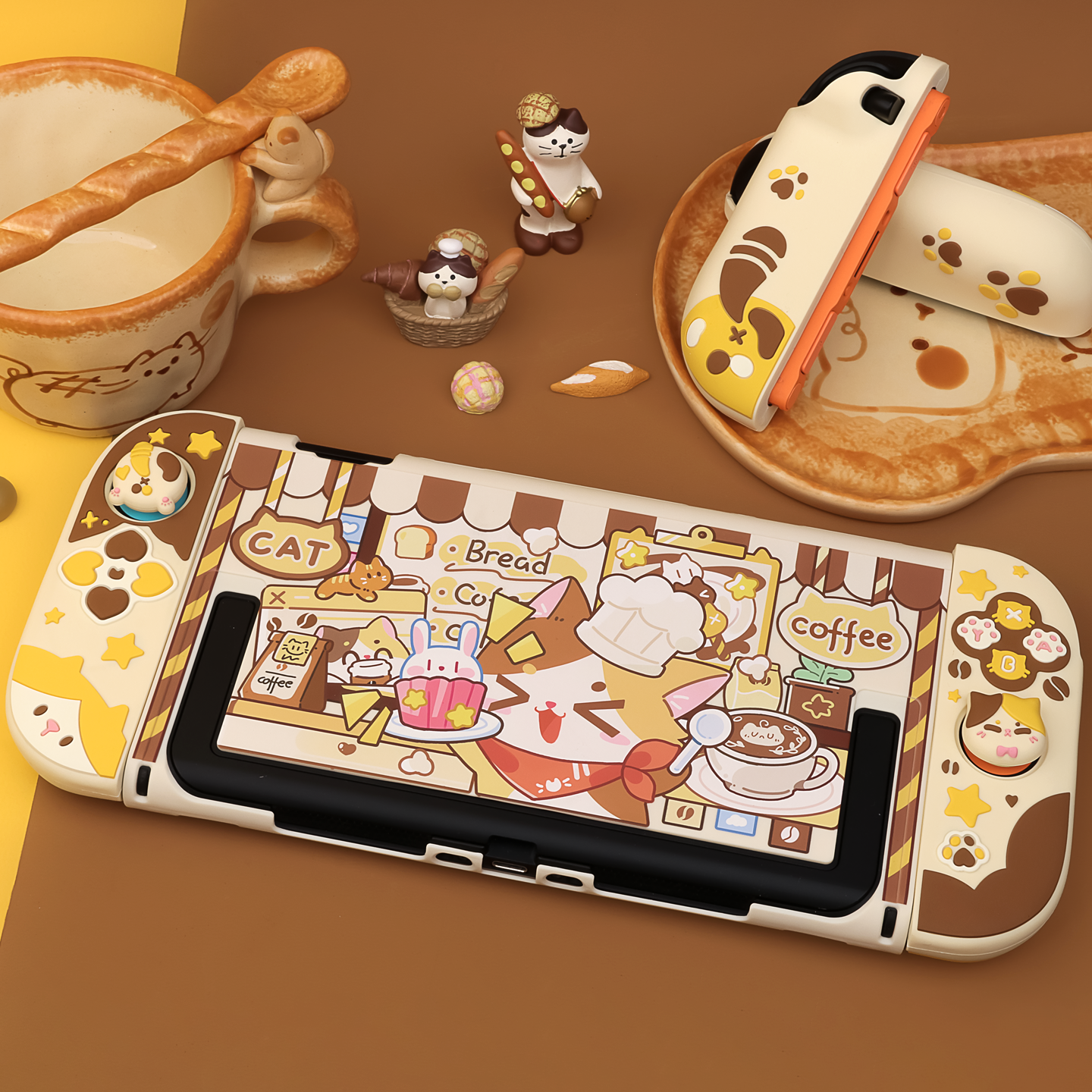 Calico Cat Switch OLED/ NS2 Silicone Protective Case