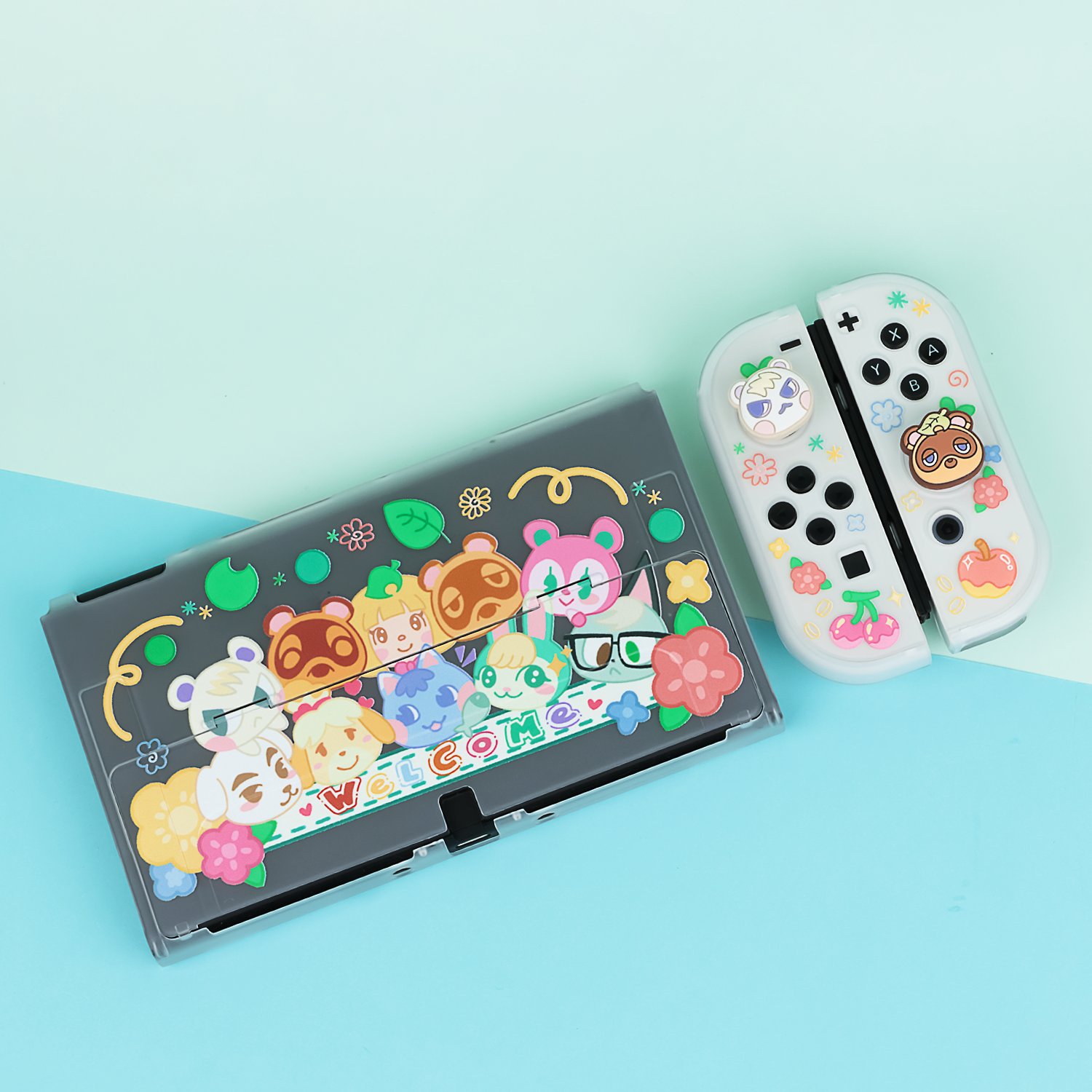 BlingKiyo New Animal Crossing Nintendo Switch / OLED / SWITCH 2 Protective Shell