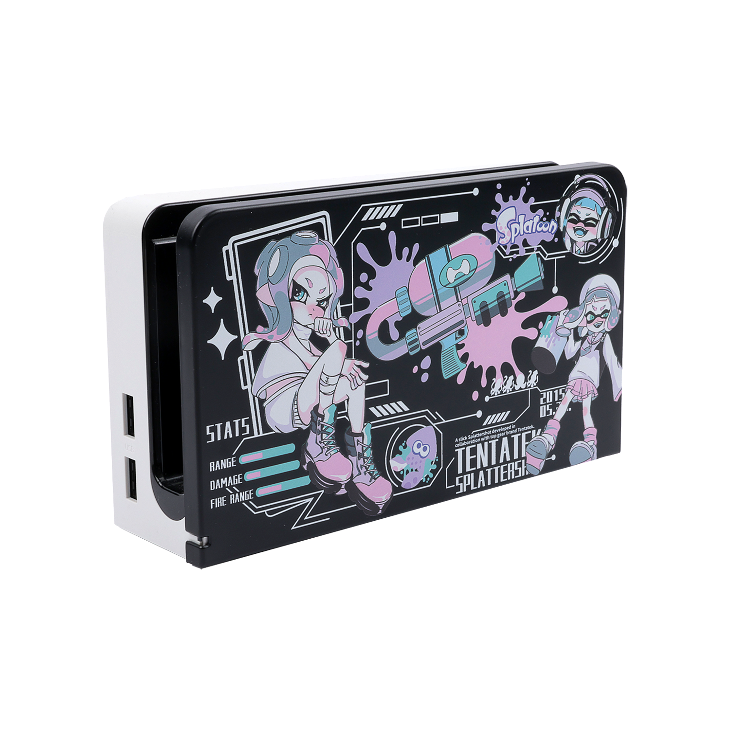 BlingKiyo Splatoon Nintendo Switch / OLED / SWITCH 2 Protective Shell & Dock Cover