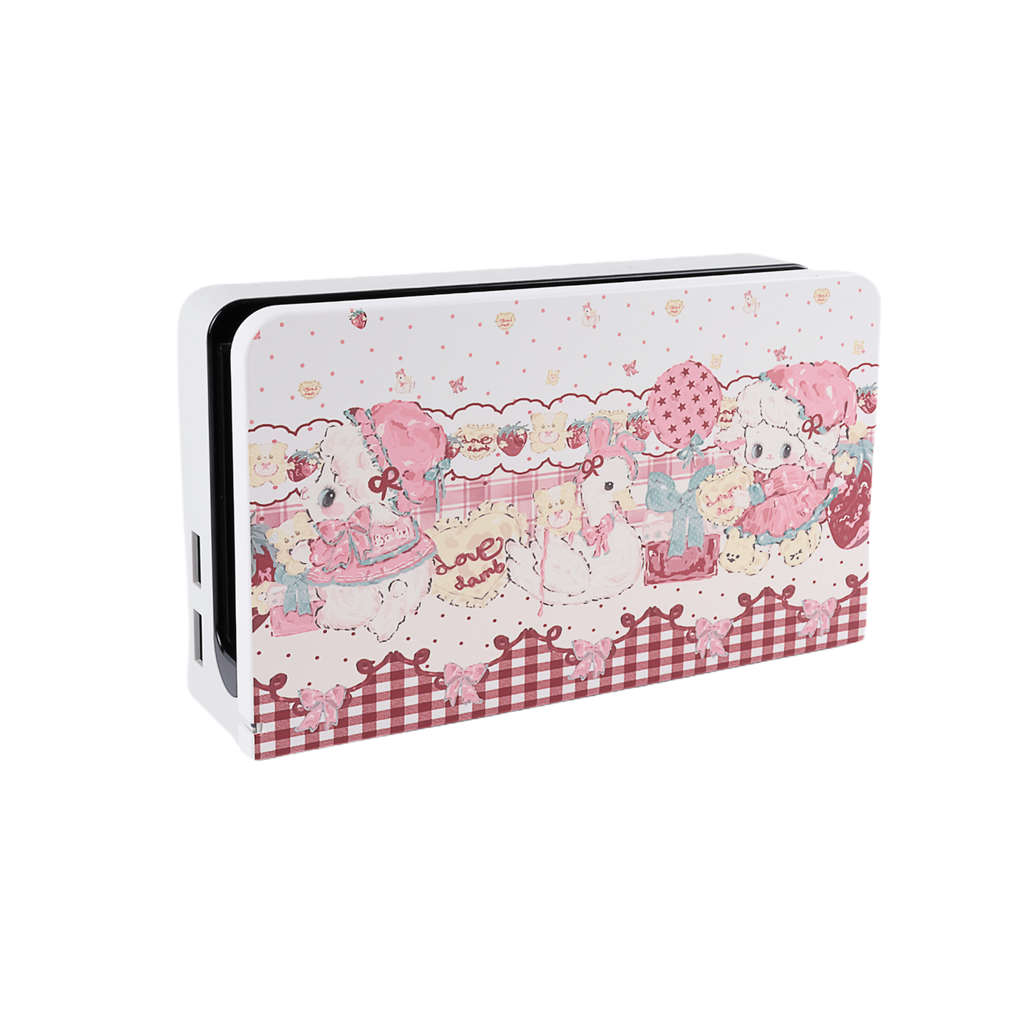 BlingKiyo Strawberry Sheep Nintendo Switch/Oled Protective Shell