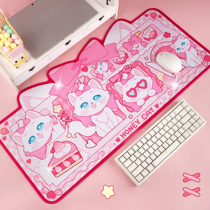 Marrie Cat Large Mouse Pad / Desk Mat
