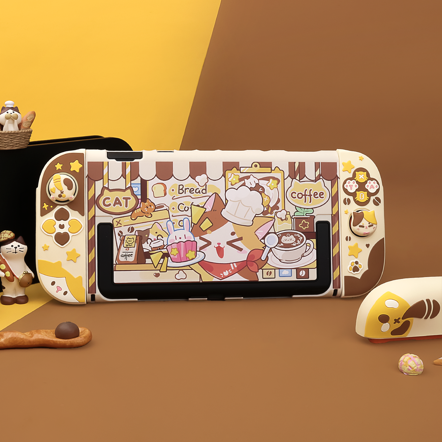 Calico Cat Switch2 Silicone Protective Case