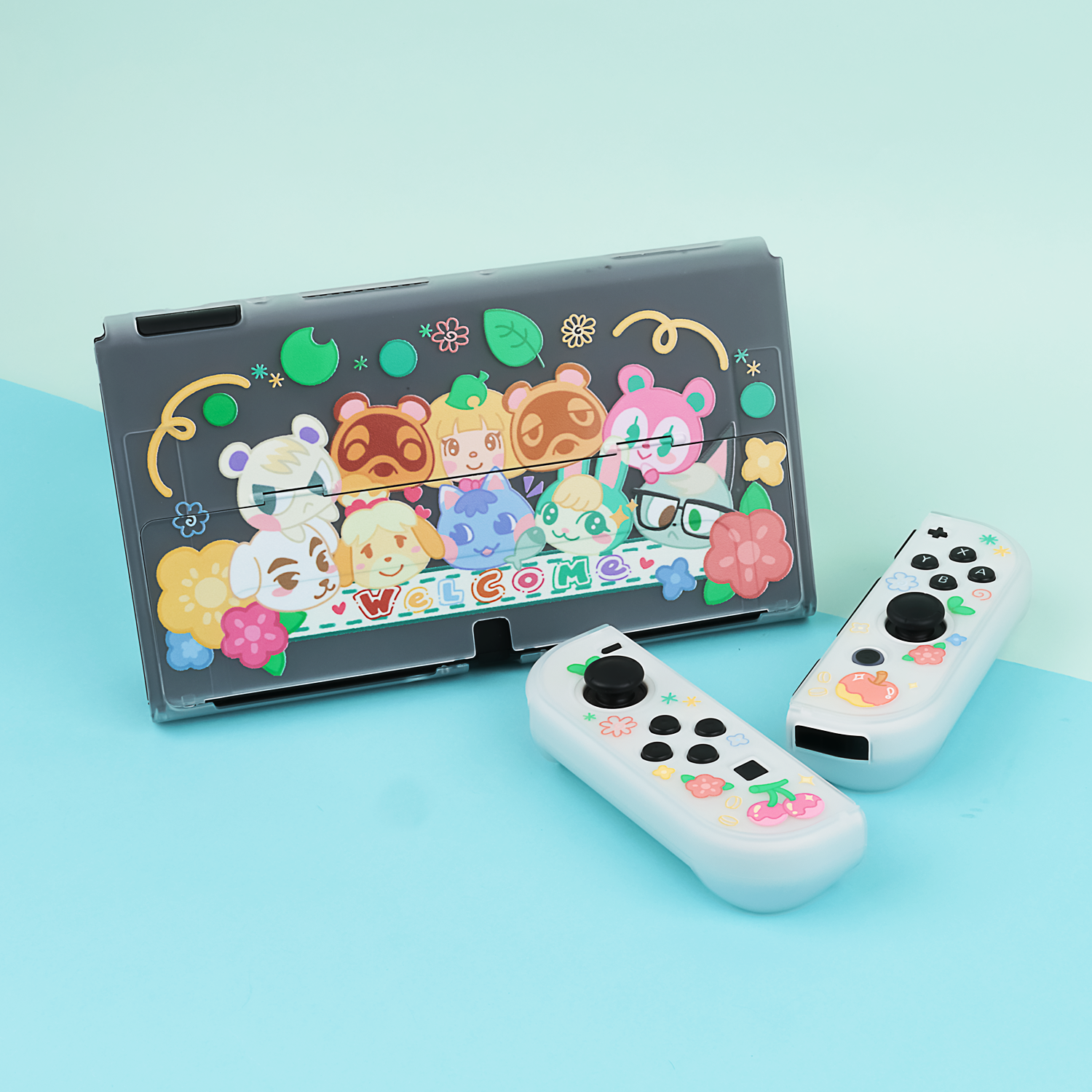 BlingKiyo New Animal Crossing Nintendo Switch / OLED / SWITCH 2 Protec BlingKiyo New Animal Crossing Nintendo Switch / OLED / SWITCH 2 Protec