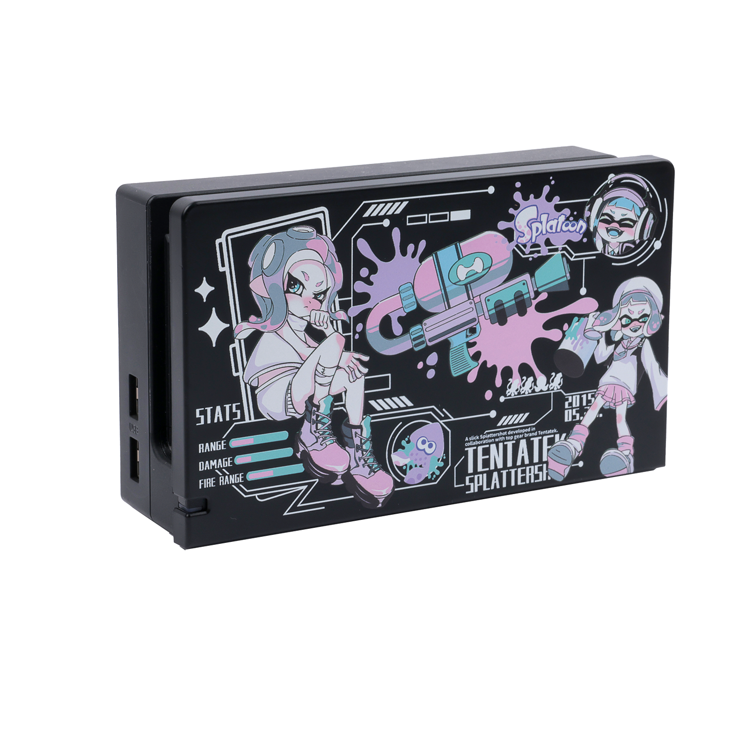 BlingKiyo Splatoon Nintendo Switch / OLED / SWITCH 2 Protective Shell & Dock Cover