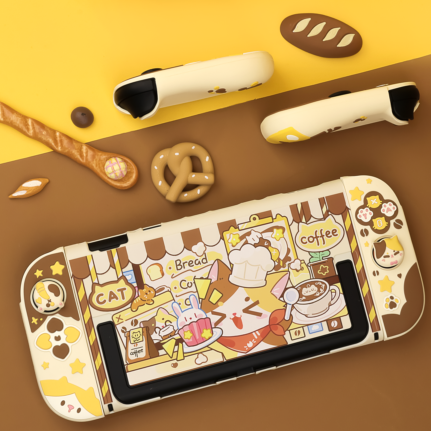 Calico Cat Switch2 Silicone Protective Case
