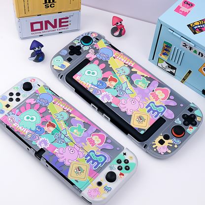 BlingKiyo Splatoon Nintendo Switch OLED& NS2&LITE Protective Shell