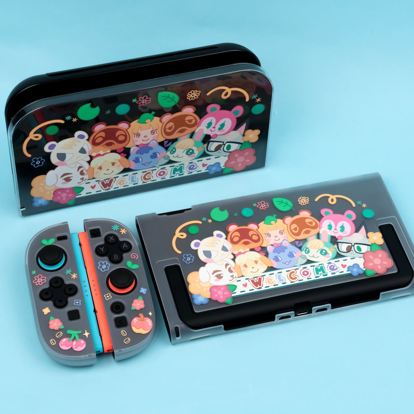 ANIMAL CROSSING NS2 Protective Case & Dock Cover