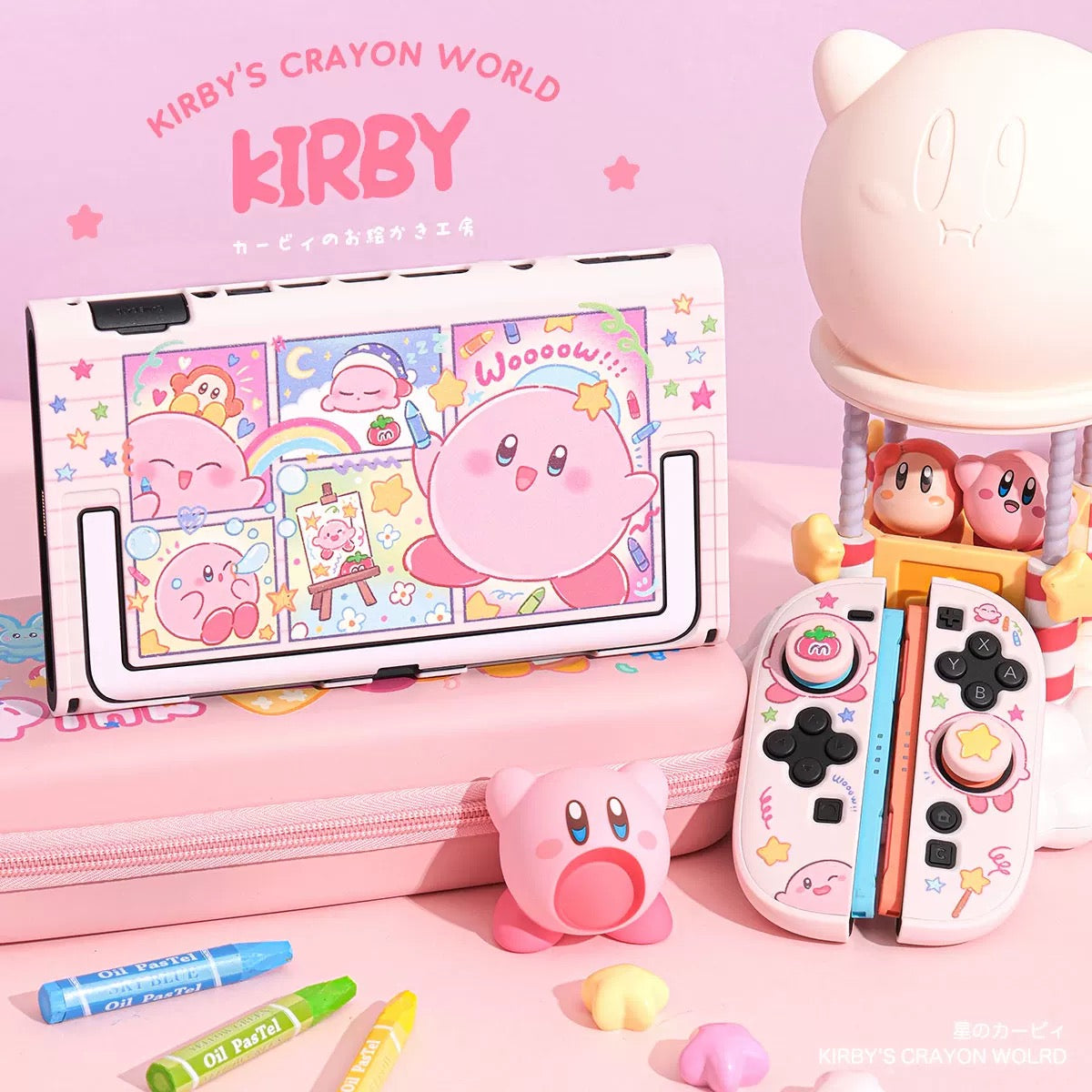 Kirby‘s Crayon World NS2 Protective Case