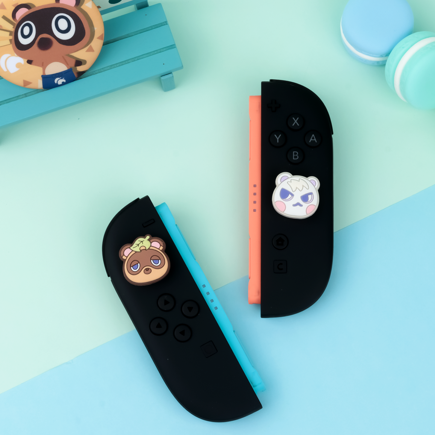 Blingkiyo Animal Crossing NS2&SWITCH Thumb Grip Cap