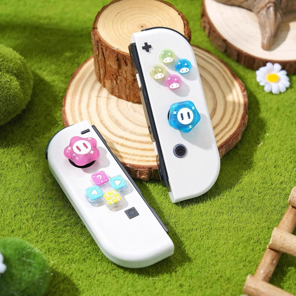 Mario Wonder Flower Thumb Grip Cap