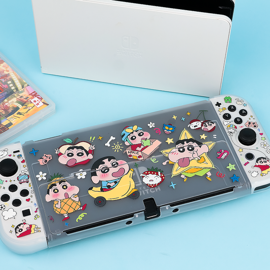 BlingKiyo Crayon Shinchan Nintendo Switch/ Switch Oled Protective Case