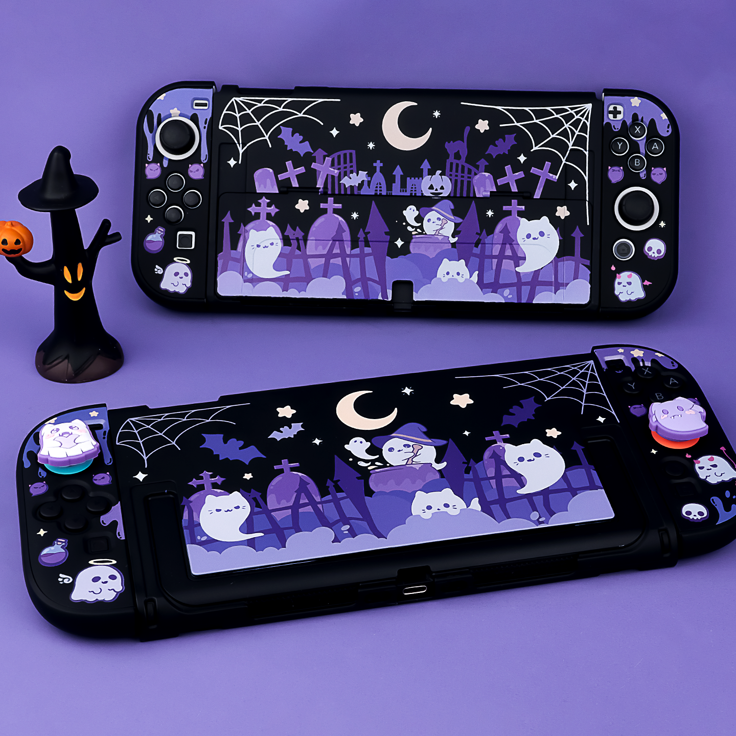 BlingKiyo Ghost Devil Nintendo Switch 2 /Oled Case& Card Case