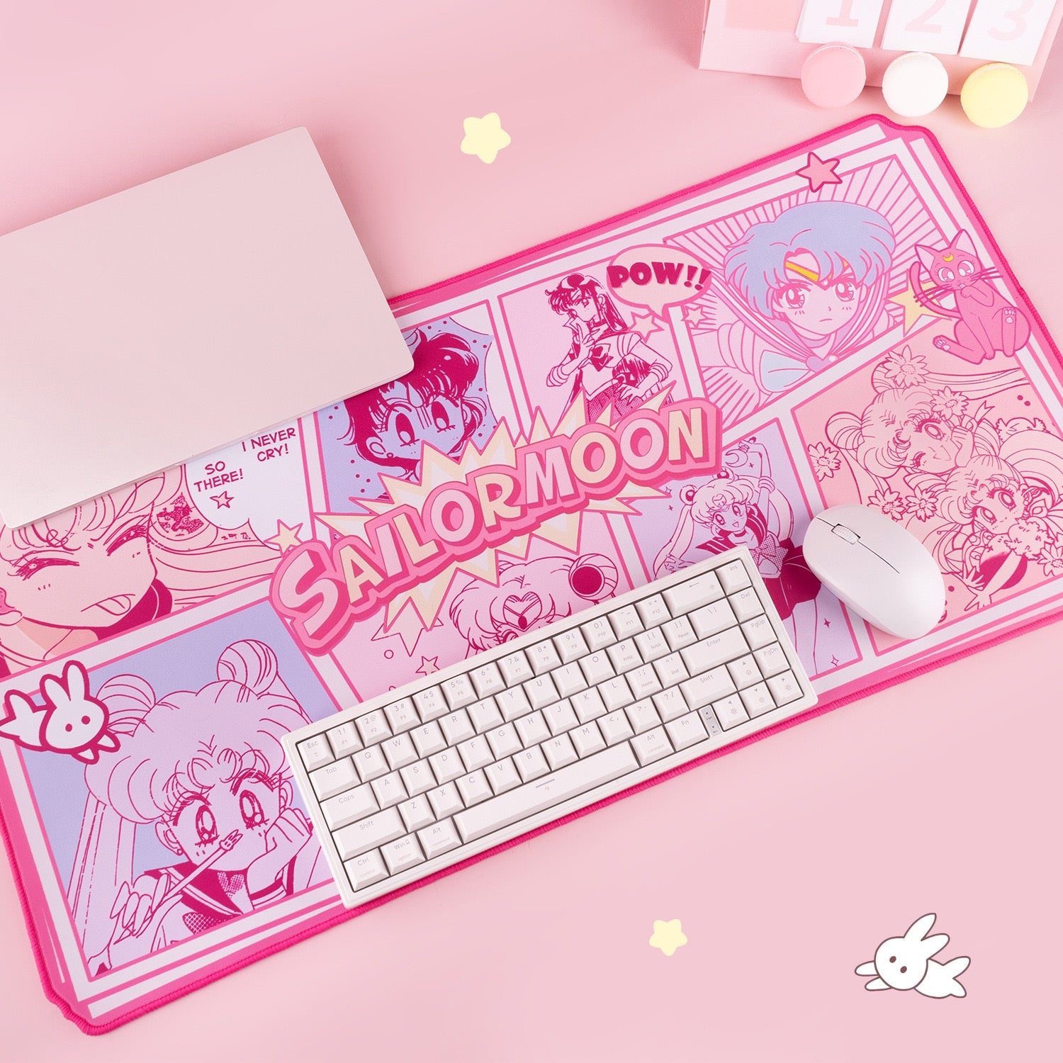 BlingKiyo Sailor Moon Large Mouse Pad & Wrist Rest