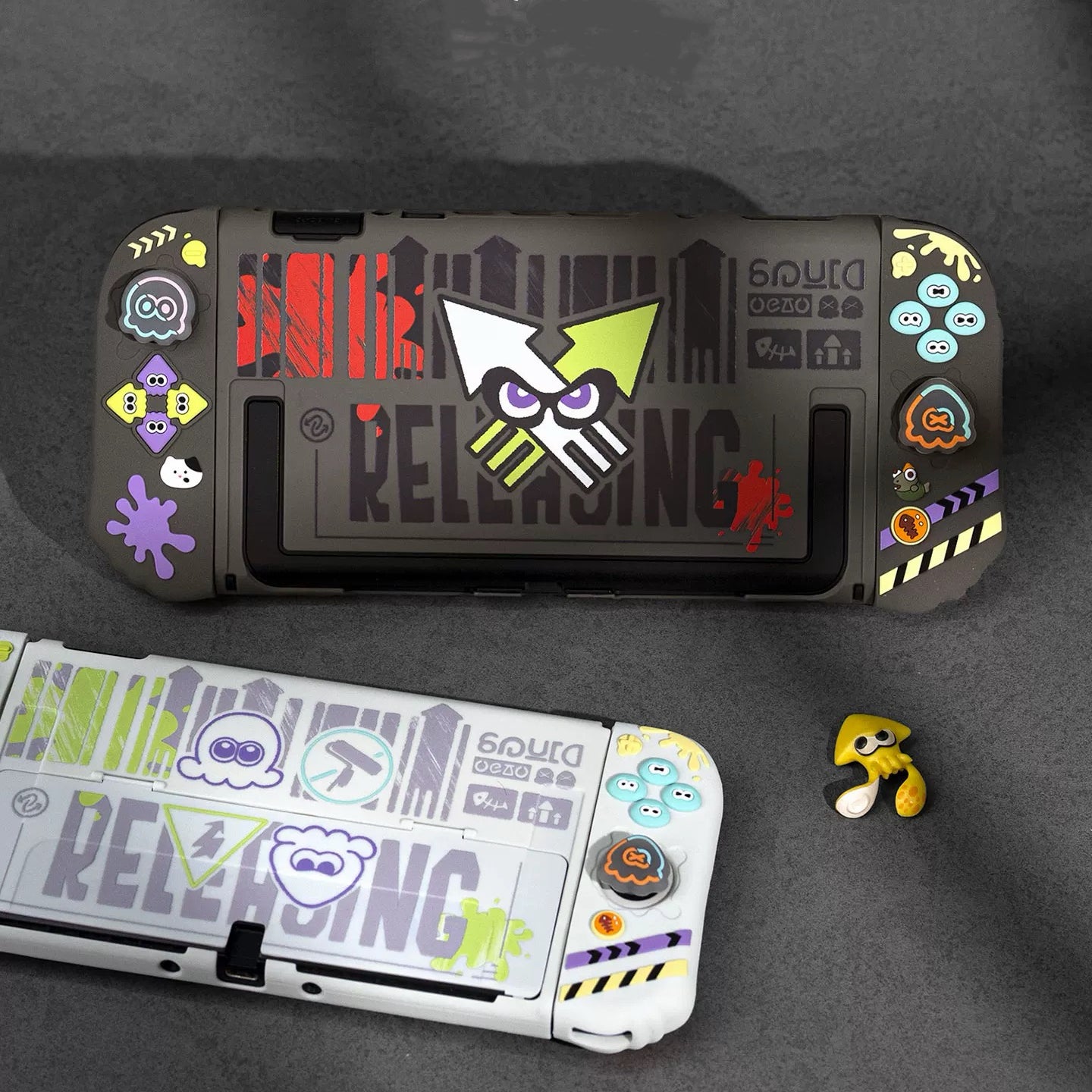 Splatoon Switch2/OLED Silicone Protective Case