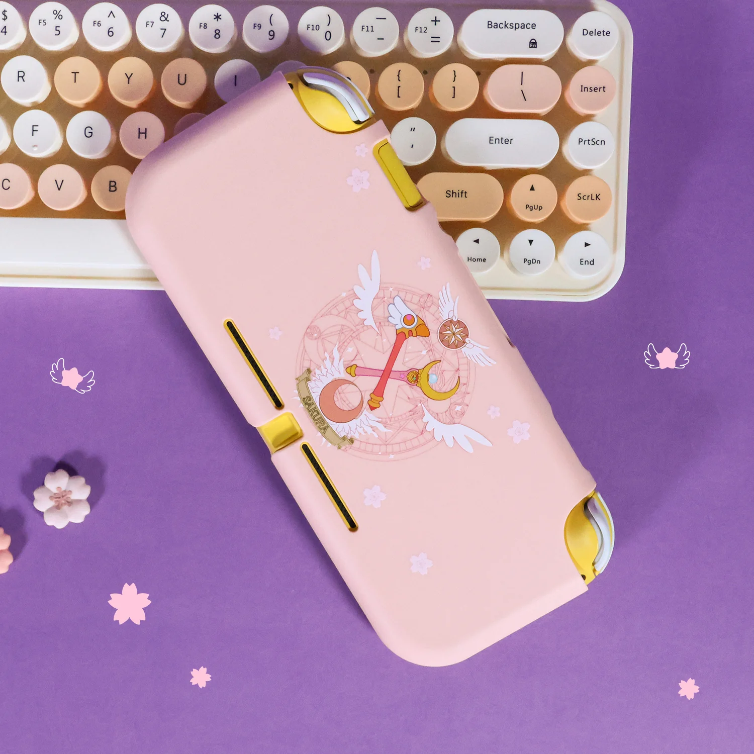 BlingKiyo Magic Sakura Protective Case for Nintendo Switch/ OLED/ Switch 2