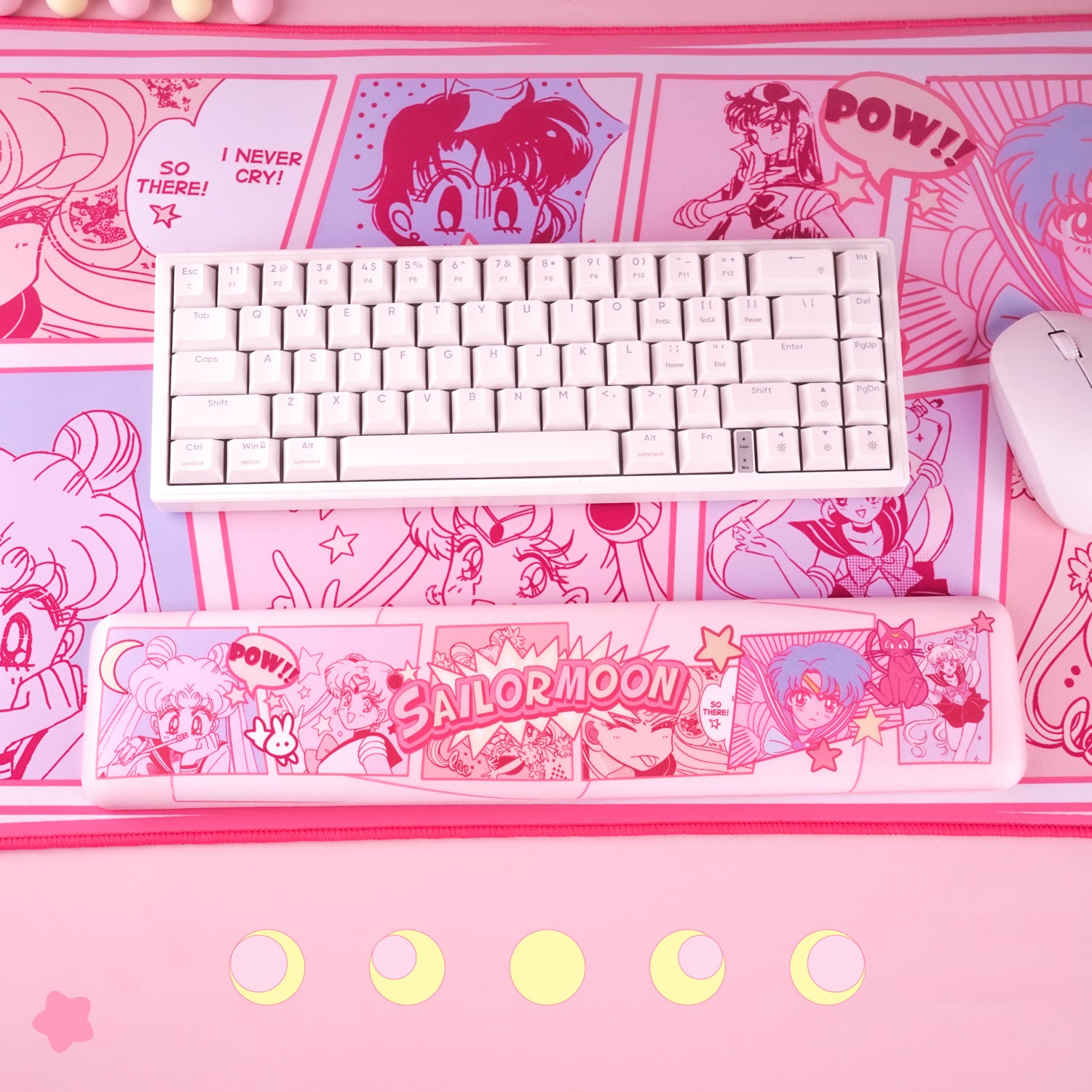 BlingKiyo Sailor Moon Large Mouse Pad & Wrist Rest