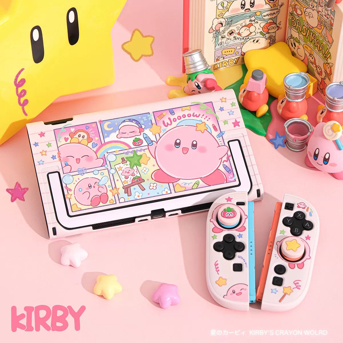 Kirby‘s Crayon World NS2 Protective Case