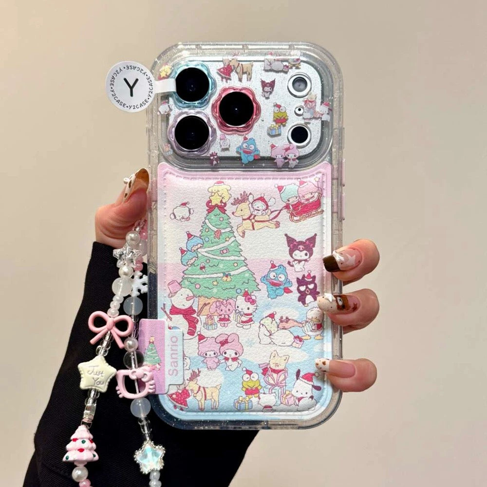 Christmas Sanrio Protective case For iPhone