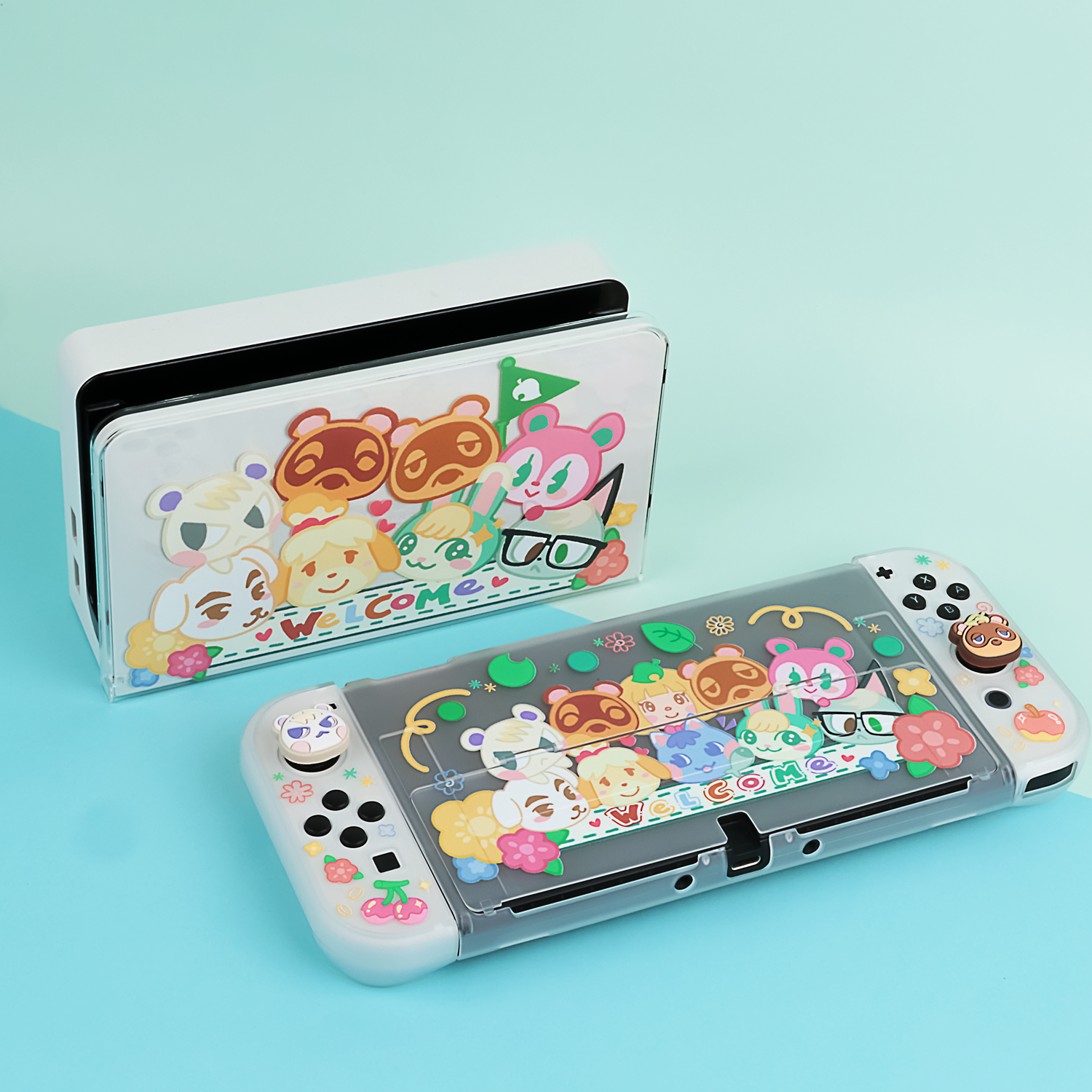 BlingKiyo New Animal Crossing Nintendo Switch / OLED / SWITCH 2 Protective Shell