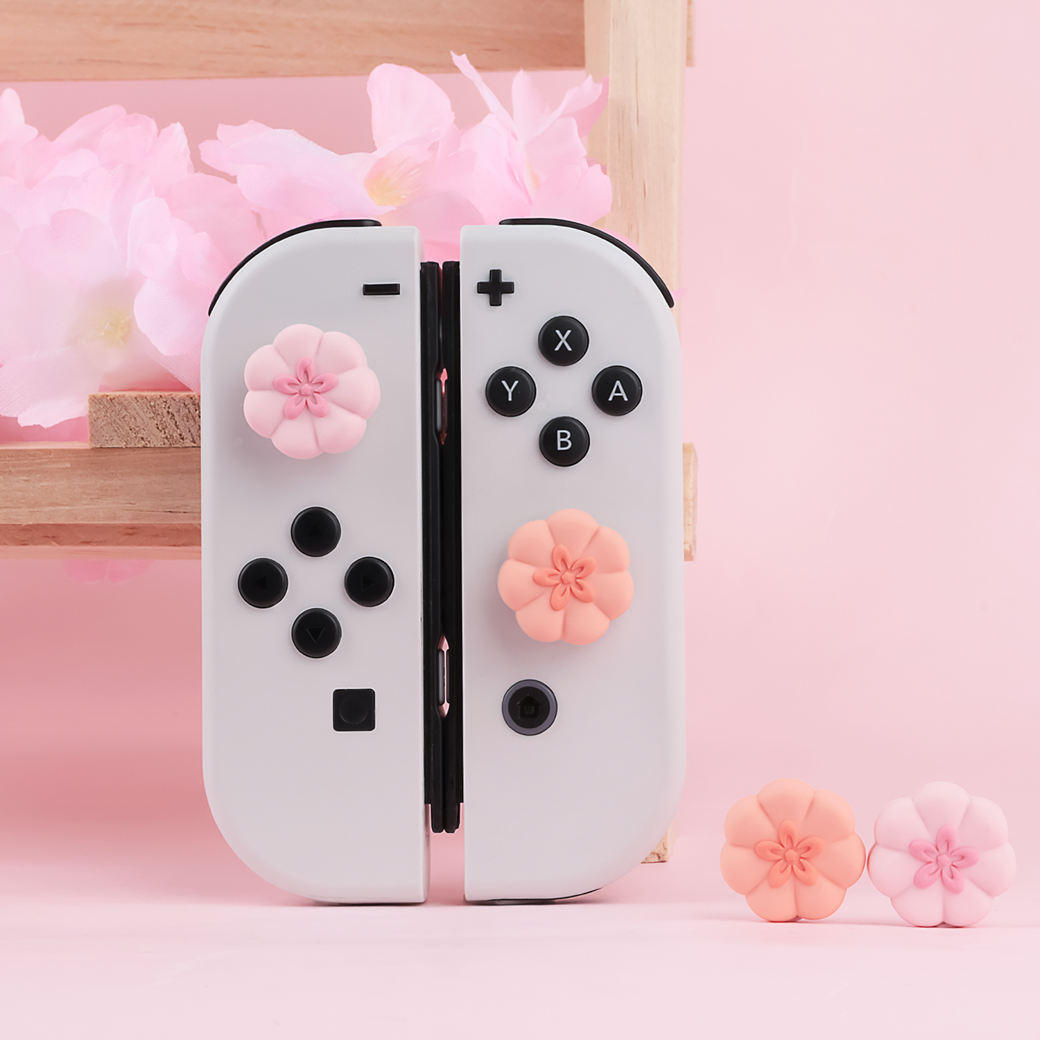 BlingKiyo Sakura Thumb Grip Caps