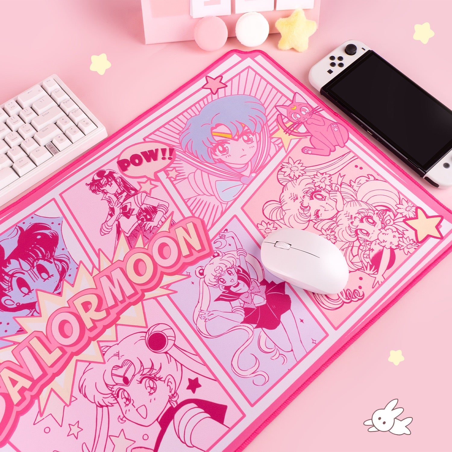 BlingKiyo Sailor Moon Large Mouse Pad & Wrist Rest