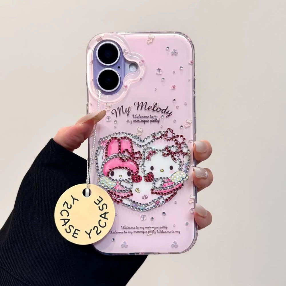My Melody & Kitty Protective case For iPhone
