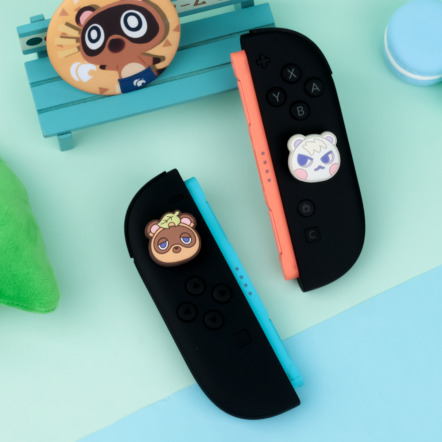 Blingkiyo Animal Crossing NS2&SWITCH Thumb Grip Cap