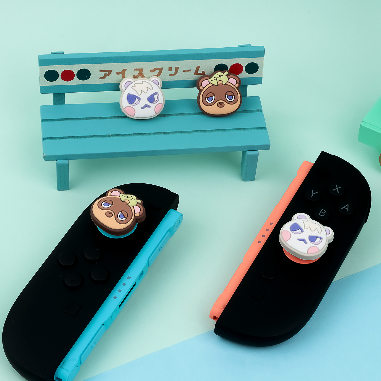 Blingkiyo Animal Crossing NS2&SWITCH Thumb Grip Cap