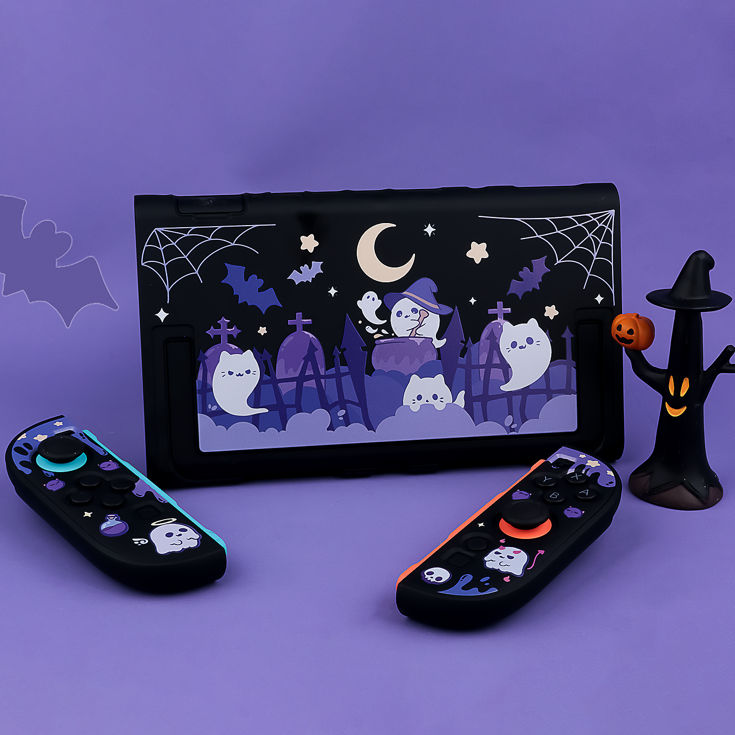 BlingKiyo Ghost Devil Nintendo Switch 2 /Oled Case& Card Case