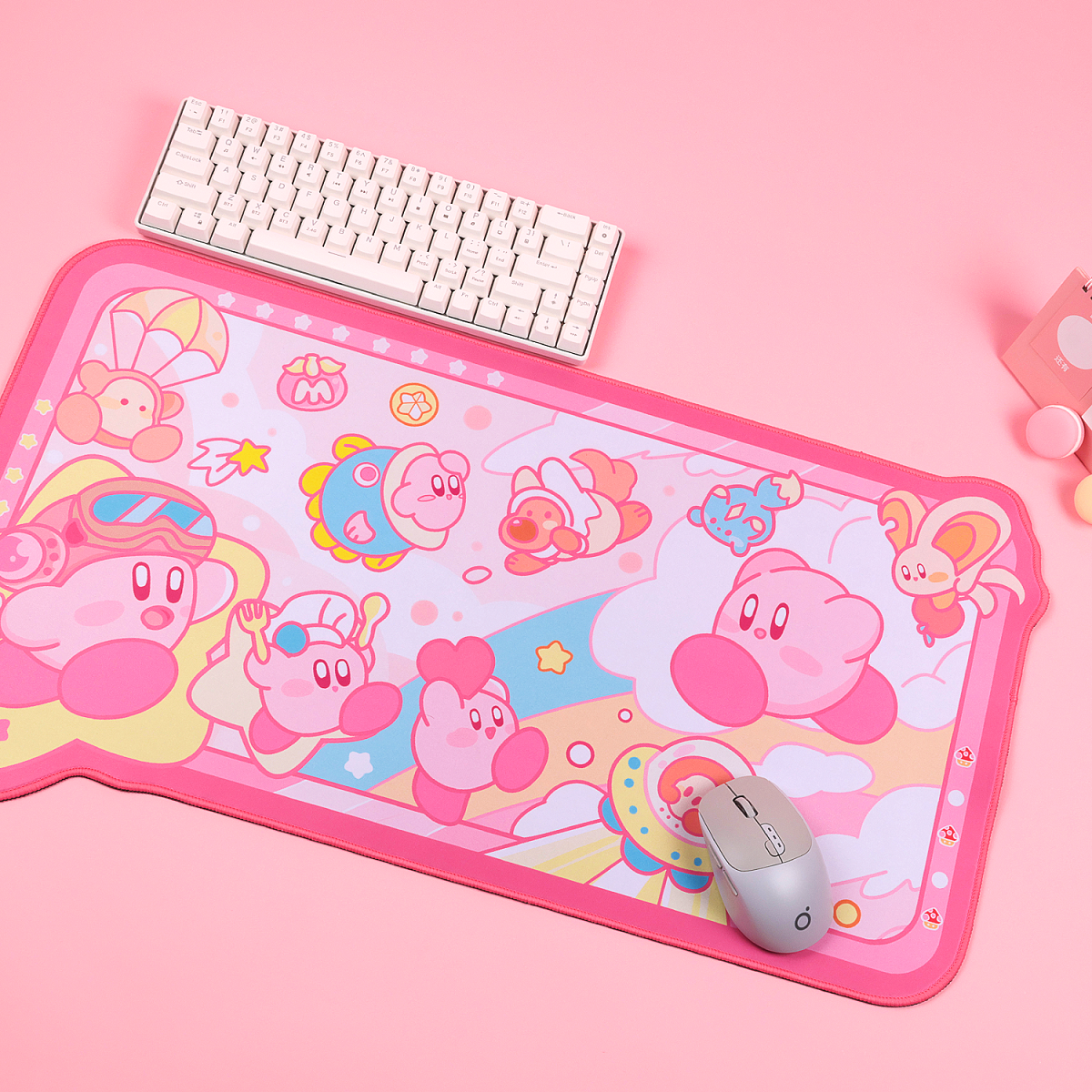 BlingKiyo Rainbow Kirby Mouse Pad