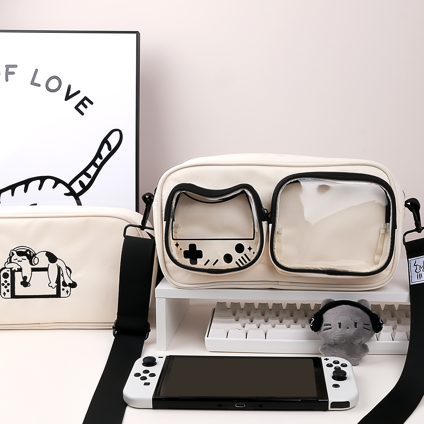 Kitty Crossbody Bag for NS/OLED / NS2