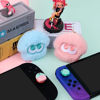 APPLE&SPLATOON Thumb Grip Caps for Switch2/NSPRO/PS5