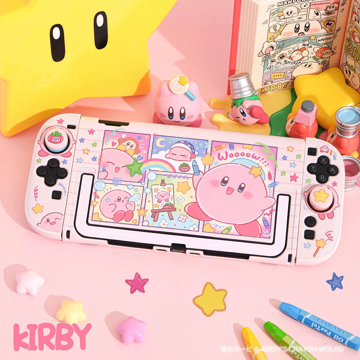 Kirby‘s Crayon World NS2 Protective Case