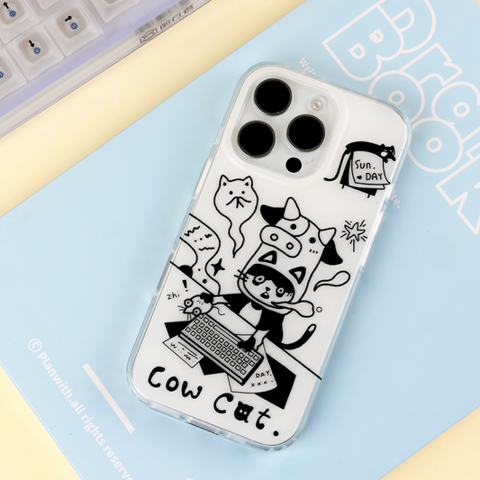 BlingKiyo Work Kitty Phone Case