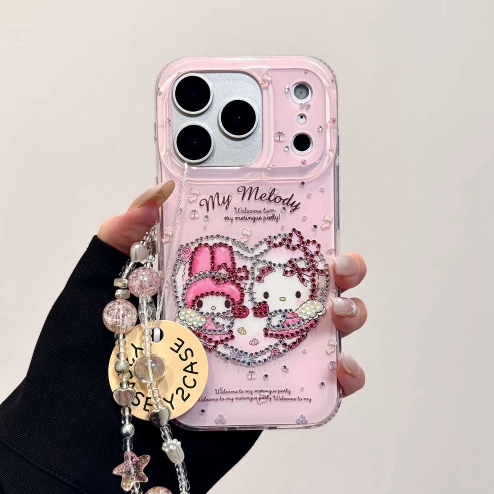 My Melody & Kitty Protective case For iPhone
