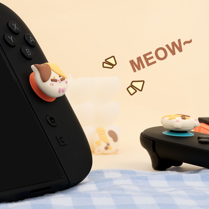 Calico Cat Thumb Grip Caps for Switch2/NSPRO/PS5