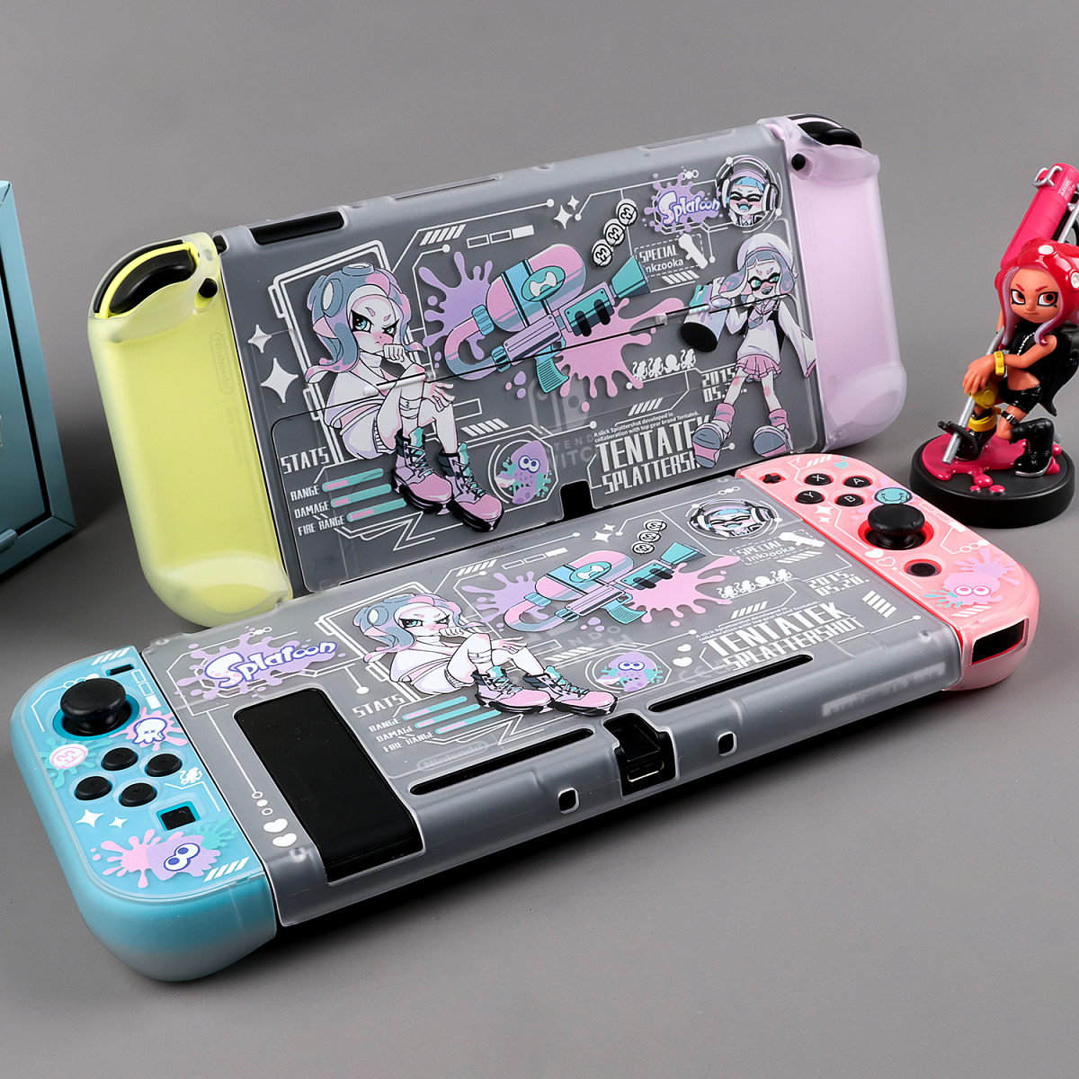 BlingKiyo Splatoon Nintendo Switch / OLED / SWITCH 2 Protective Shell & Dock Cover