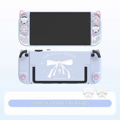 Bowknot  Cat Ear NS/NS2 Silicone Protective Case