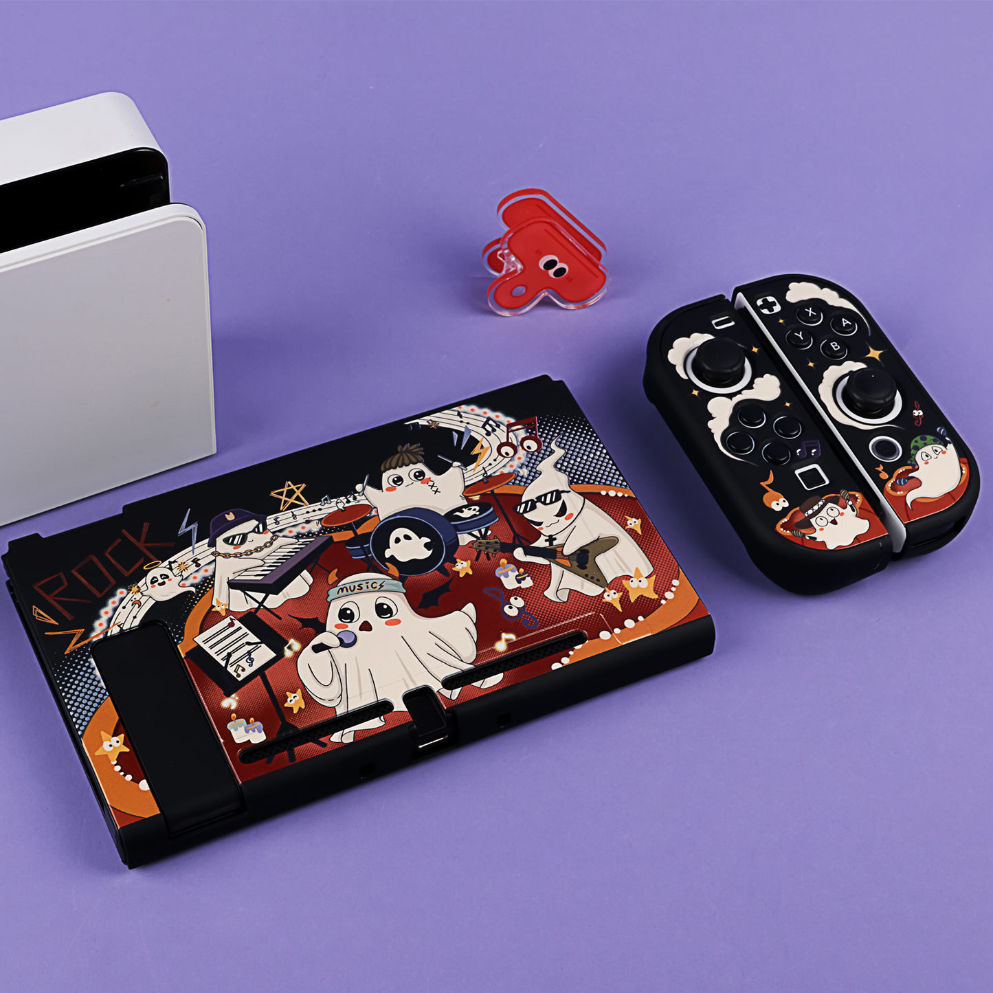 BlingKiyo Ghost Pumpkin Devil Nintendo Switch/Oled Case