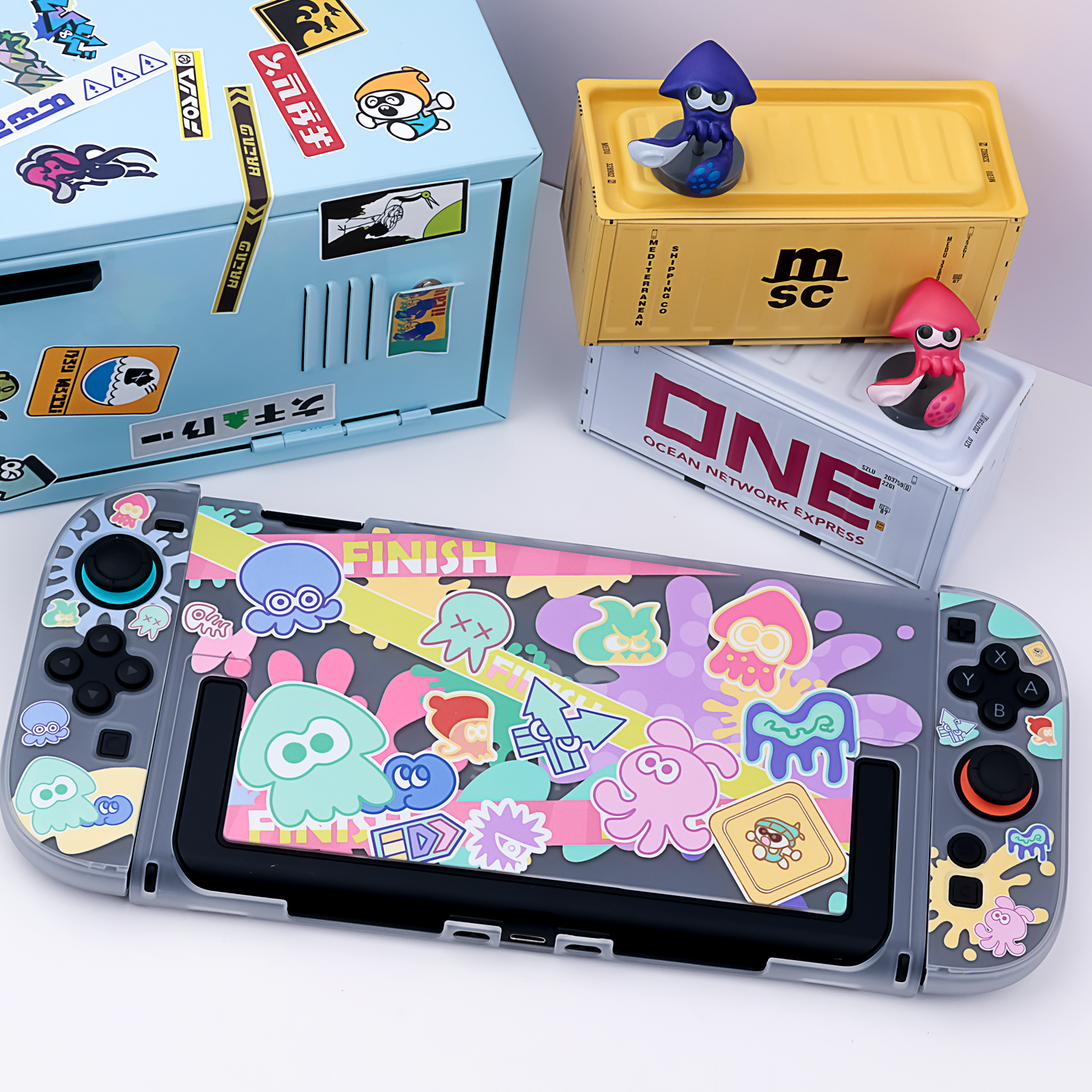 BlingKiyo Splatoon Nintendo Switch OLED& NS2&LITE Protective