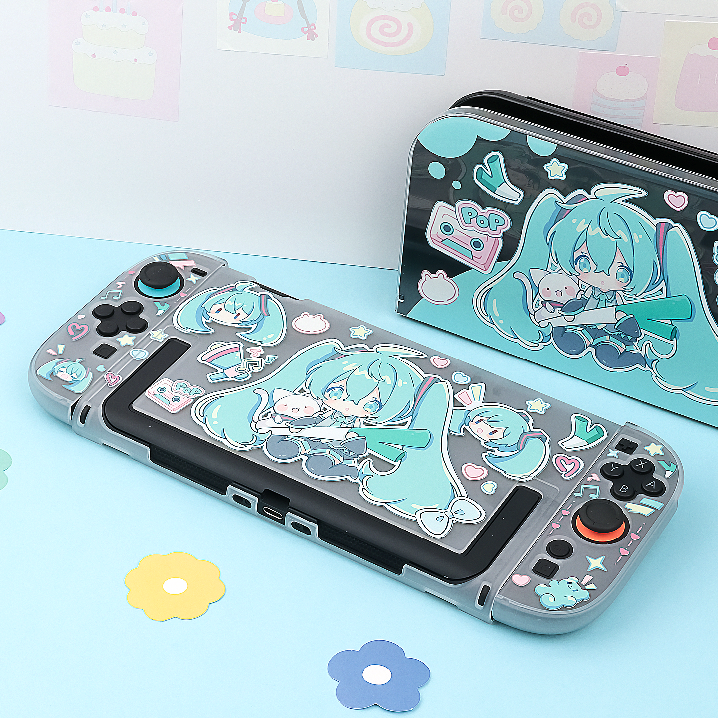 BlingKiyo Hatsune Miku Nintendo Switch Oled & NS2 Protective Case