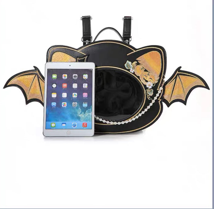 Caiyun Bat Backpack Halloween Carrying Bags