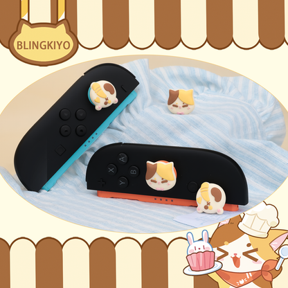 Calico Cat Thumb Grip Caps for Switch2/NSPRO/PS5