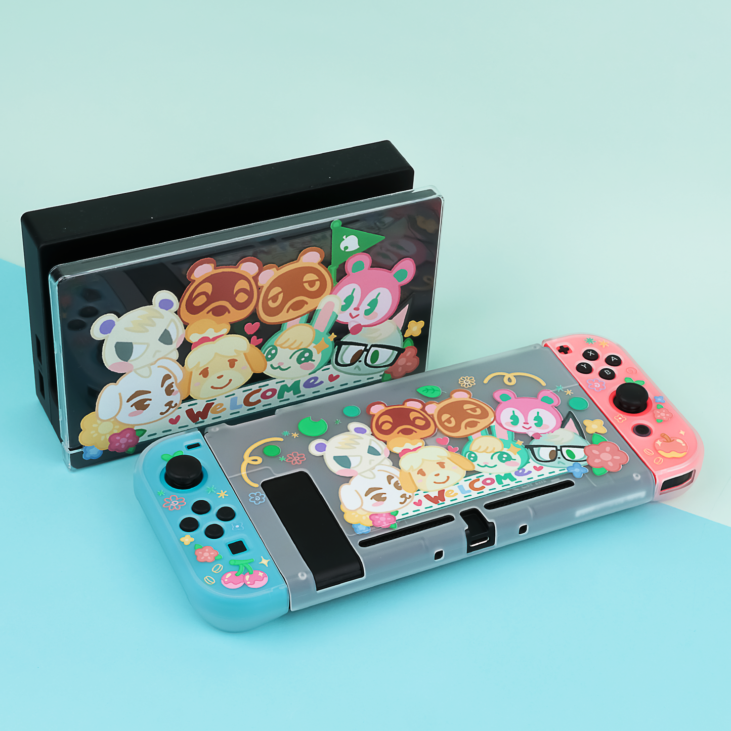 BlingKiyo New Animal Crossing Nintendo Switch / OLED Protective Shell