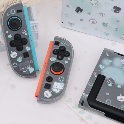 Mint Cat Paw NS2 Protective Case/Dock Cover