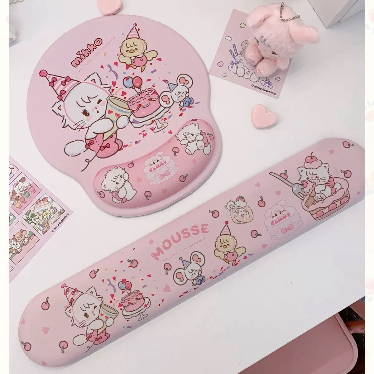 Mikko Mini Mouse Pad / Desk Mat