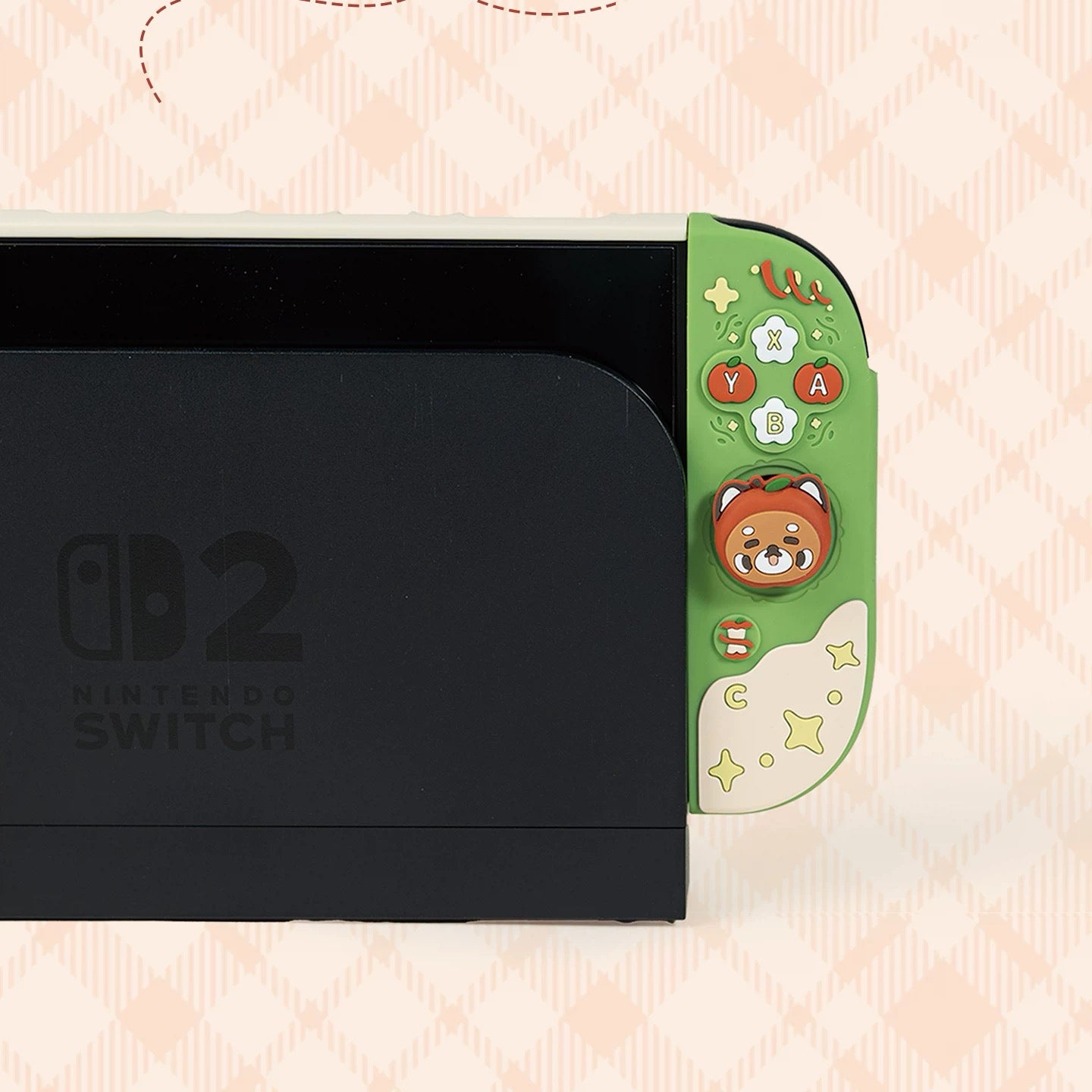 Red Panda Switch OLED/Switch 2 Silicone Protective Case