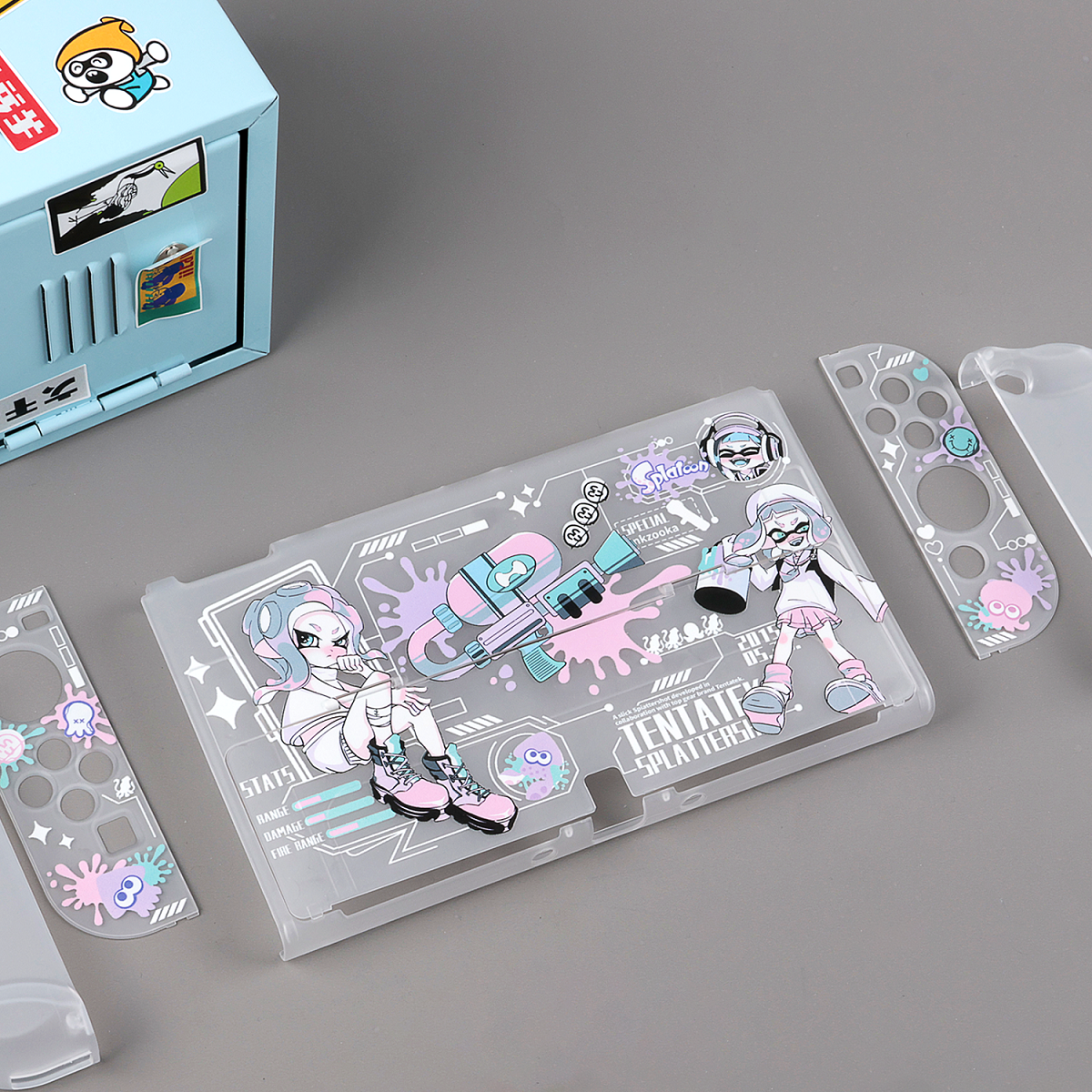 BlingKiyo Splatoon Nintendo Switch / OLED / SWITCH 2 Protective Shell & Dock Cover